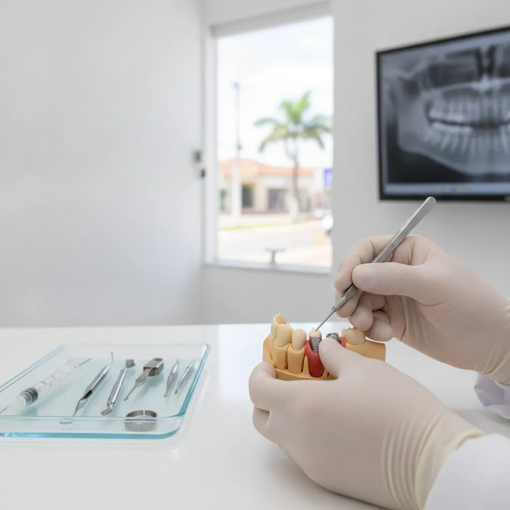 Implante com Gengiva Retraída em Nova Andradina Tem Solução