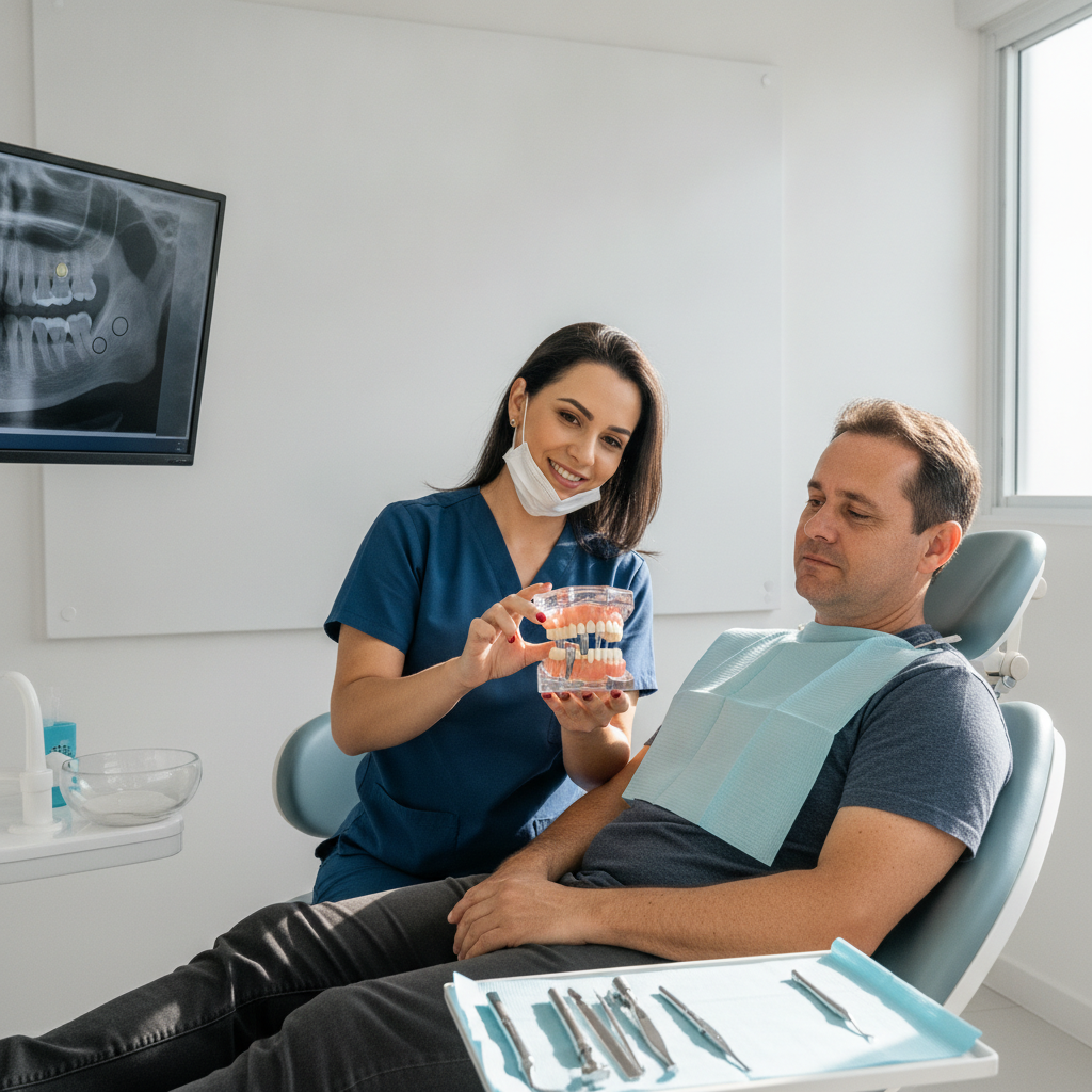 Implante Dentário Dói Muito? Saiba a Verdade em Nova Andradina