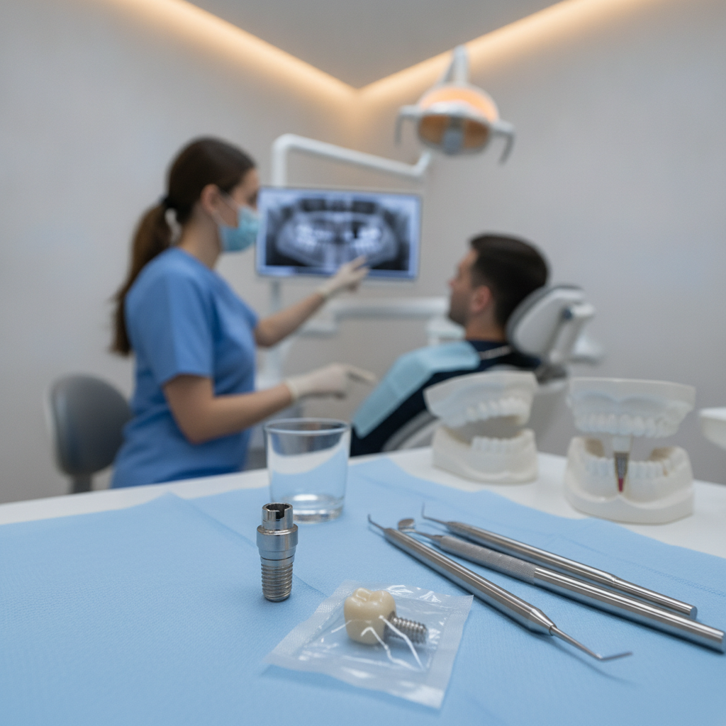 Implante Dentário em Nova Andradina: Quantas Consultas São Necessárias?