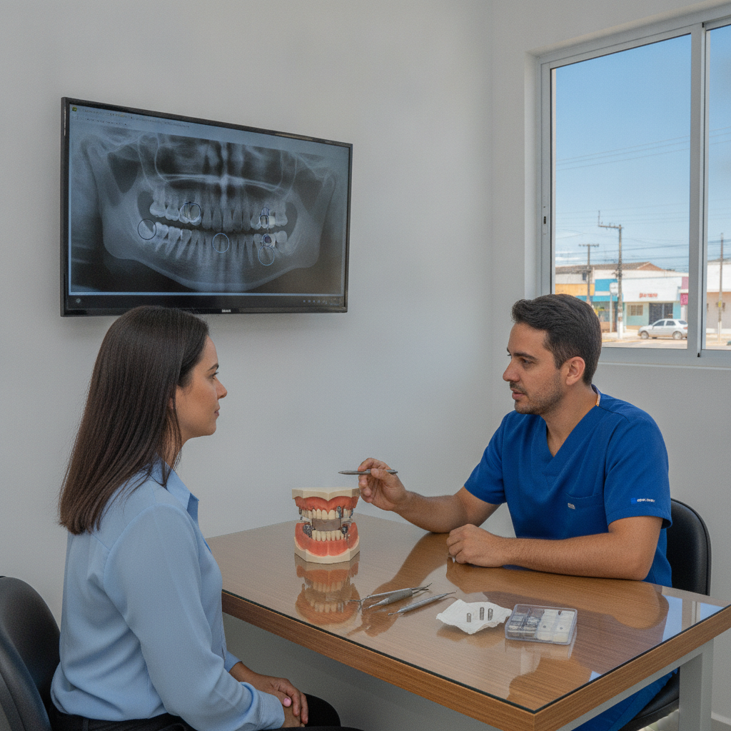 Quantos Implantes Dentários Posso Colocar de Uma Vez em Nova Andradina?